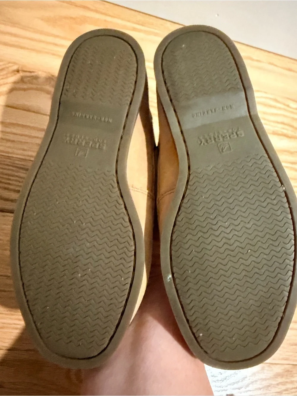 Sperry Topsider Classic Men's Boat Shoes in Tan